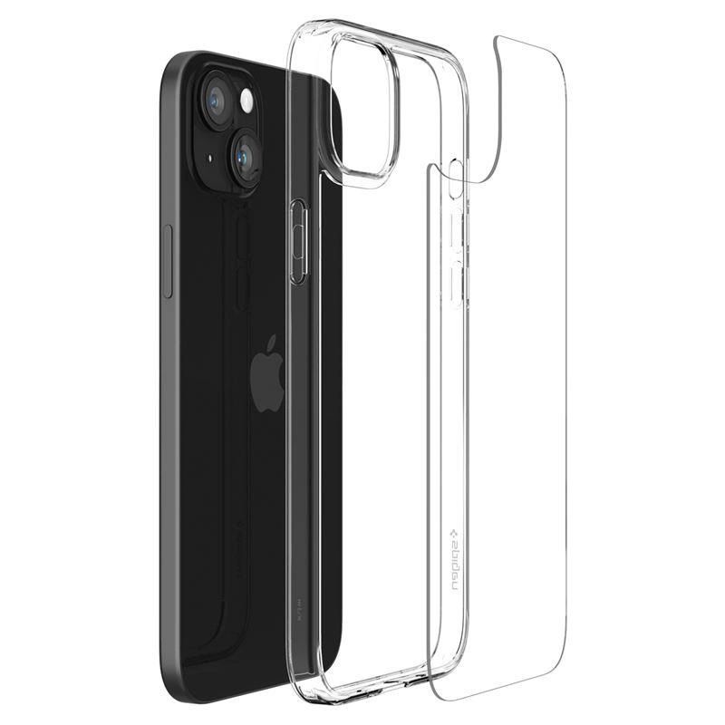 4. Spigen Airskin Hybrid-Hülle für iPhone 15 Plus – transparent