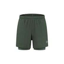 Rogelli 2in1 ESSENTIAL Shorts grün 2XL