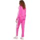 5. Damen adidas Essentials 3-Streifen Trainingsanzug Rosa JD5436