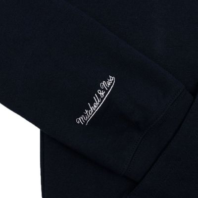 5. Mitchell & Ness University Of North Carolina NCAA Kapuzenpullover mit großem Logo M HDSSINTL1271-UNCNAVY