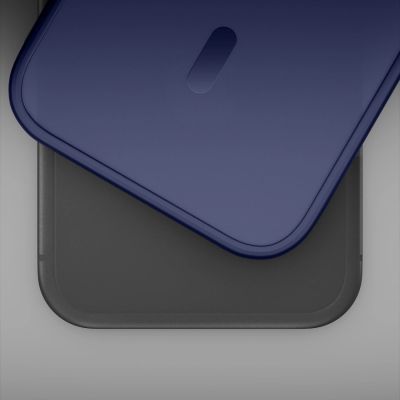 15. 3mk Smoke MagCase für iPhone 16 Pro Max – Blau-Transparent