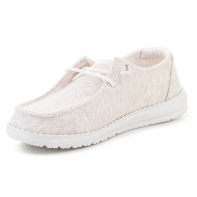 3. HEYDUDE WENDY STRETCH JERSEY OATMEAL 45434-272