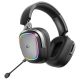 5. Rampage RETSU Kopfhörer Kabellos On-Ear BT 2.4G RGB Schwarz