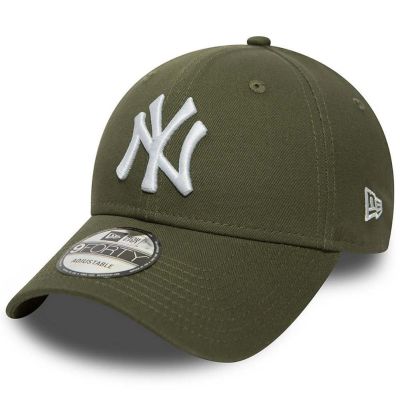 New Era 9FORTY MLB NY New York Yankees Cap in Olivgrün – 80636010