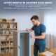 10. Extralink 12U 600x450 Grauer Wand-Rackschrank
