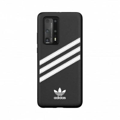 5. Adidas OR geformte PU-Hülle für Huawei P40, Schwarz und Weiß