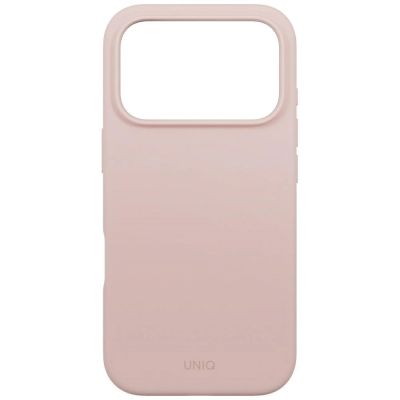 3. Uniq Lino iPhone 17 Pro Magclick Ladehülle - Rosa
