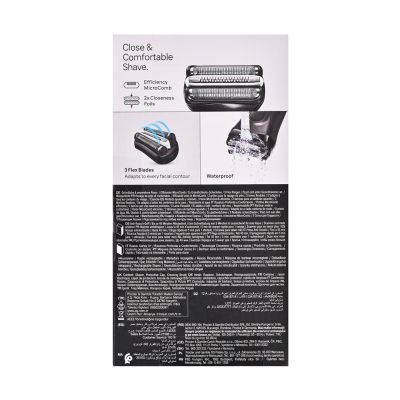 9. Braun Serie 3 3000S Folienrasierer Grau