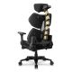 6. COUGAR Terminator Elite Gold Gaming-Stuhl, gepolsterter Sitz, Schwarz, Gold