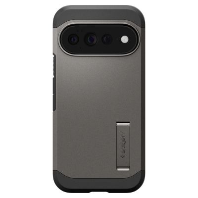 4. Spigen Tough Armor Mag MagSafe Hülle für Google Pixel 11 Pro XL – Dunkelgrau