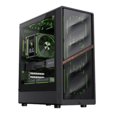 GameMax AERIS 330 MB Mini-Tower Schwarz