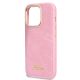 6. Guess Croco Collection Hülle für iPhone 14 Pro – Rosa