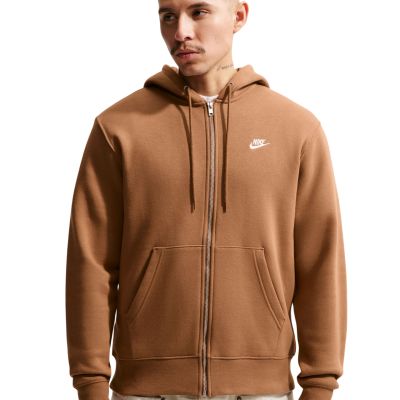 3. Nike Club BB FZ Hoodie Herren Hellbraun FN3861 270