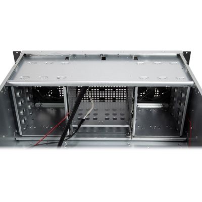 4. Inter-Tech 4U 40255 Rack Schwarz, Grau