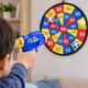 7. Dartspiel für Kinder mit Klettverschluss und Pistolen, 36 cm