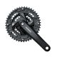 SHIMANO Kurbelgarnitur FCM371 44x32x22 schwarz