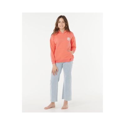 4. RIP CURL LUXE SURFHOOD-GIRL Sweatshirt rot