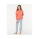 4. RIP CURL LUXE SURFHOOD-GIRL Sweatshirt rot