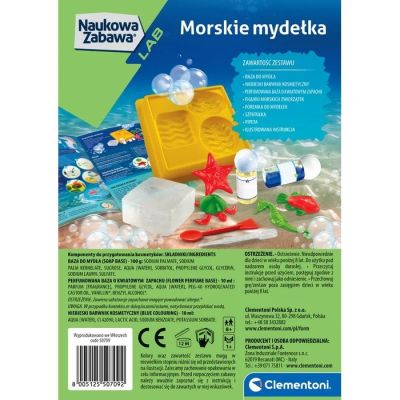 3. Clementoni Set - Meeresseifen
