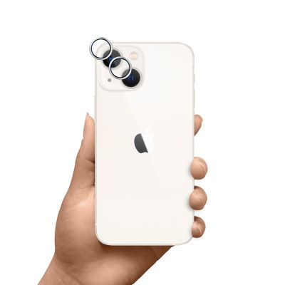 9. 3mk HARDY Linsenschutzglas Pro für Apple iPhone 13 Mini / 13 - Silber
