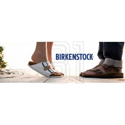 12. Birkenstock Arizona Birko-Flor Nubuk Stone Regular Wide Grau Damen/Herren Pantoletten (0151211)