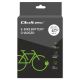 10. Qoltec 52613 36V 42V 2A Elektrofahrrad-Ladegerät mit Bosch 3-Pin-Stecker + Stromkabel