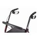 3. Vierrädriger Rollator mit Sitzfunktion