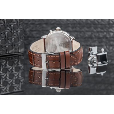 7. Herrenarmbanduhr ZEPPELIN LZ121 Mediterranee Moonphase 9636-5 + BOX
