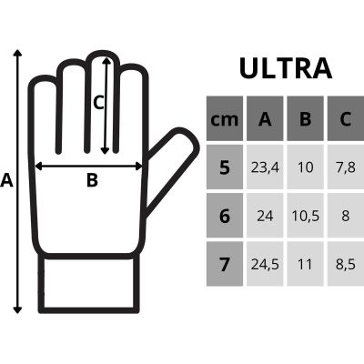 12. ENERO ULTRA Torwarthandschuhe Größe 6
