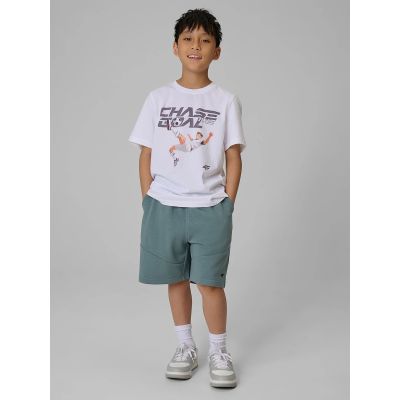 5. Jungen-T-Shirt mit Print im Regular Fit 4F 4FJRAW26TTSHM4629-10S
