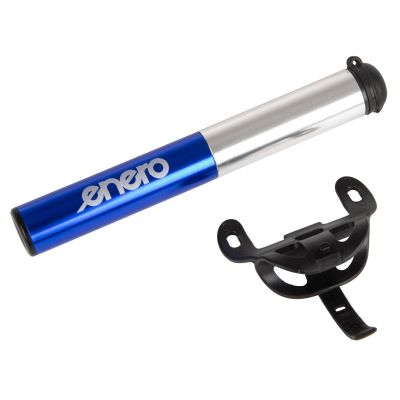 13. ENERO Fahrradpumpe aus Aluminium, 22 x 191 mm, blau, 1033136