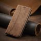 13. Magnet Fancy Case Case für iPhone 13 Pro Max Tasche Brieftasche Kartenhalter Braun