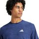 4. Herren adidas Train Essentials Stretch Trainings-T-Shirt blau IA3901