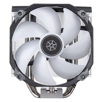 9. Silverstone SST-ARV140-ARGB Computer-Kühlsystem Prozessor-Luftkühler 14cm Schwarz, Grau 1 Stück.