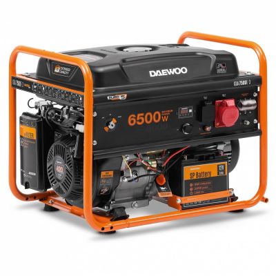 6,5 kW AVR 230 V DAEWOO Benzingenerator