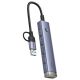 3. Baseus UltraJoy Series USB-A/USB-C Hub (4x USB-A 3.0, 1x USB-C 5V) – Grau