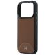 6. Mercedes Leder-Holzoptik- und Curve MagSafe-Hülle für iPhone 17 Pro – Braun