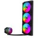 4. GameMax ICEBURG 360 INFINITY BK Computer-Kühlsystem Prozessor All-in-One Flüssigkeitskühler 12 cm Schwarz 1 Stück.