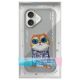 10. Nimmy Glasses Cool Cat iPhone 16 Hülle - Grau