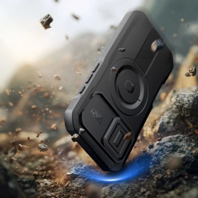 7. Tech-Protect Kevlar MagSafe Hülle für iPhone 17 - Schwarz