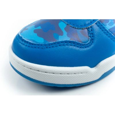 6. Leomil Kinder-Sportschuhe Pokémon-Sneaker, leicht, mit Klettverschluss, blaue LED-Beleuchtung