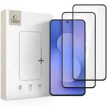 Tech-Protect Glass Fit+ 2er-Pack Panzerglas für Samsung Galaxy S25 FE - Schwarz
