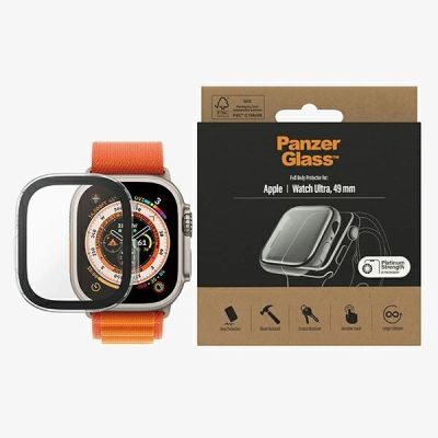 3. PanzerGlass Ganzkörpergehäuse für Apple Watch Ultra 49 mm – transparent