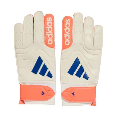 9. adidas Copa Glove Club Torwarthandschuhe weiß und orange JN5339