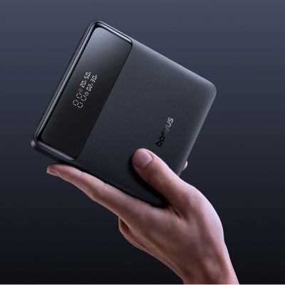 12. Baseus Blade H1 20000mAh 100W Powerbank mit Display - Schwarz