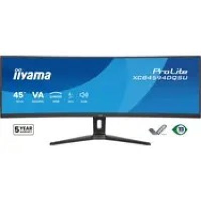 22. iiyama ProLite XCB4594DQSU-B1 Computermonitor 113 cm (44,5") 5120 x 1440 px Dual QHD LED Schwarz