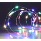 8. Batteriebetriebene Lichterkette mit 80 LEDs, mehrfarbig