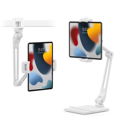 Justierbare verstellbare Halterung für iPads weiß (12-2144)