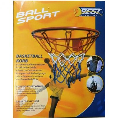 4. Basketballkorb mit Netz 45cm Best Sporting 640330