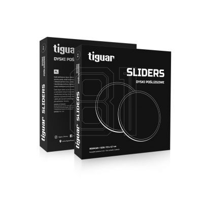 8. Skid discs, tiguar sliders